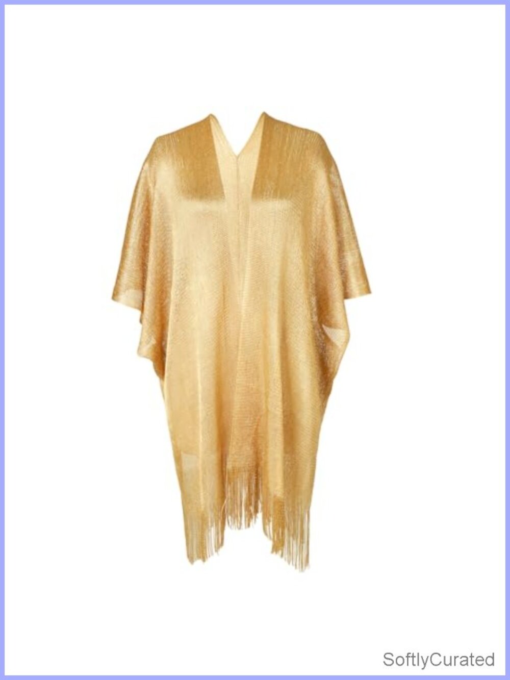 Women's Sparkle Metallic Evening Shawl Wrap Open Front Beach Coverup